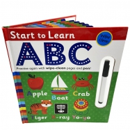 children Start to Learn ABC wipe clean book