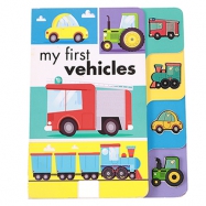 My first vehicles with Index tab Children Functional Board Book