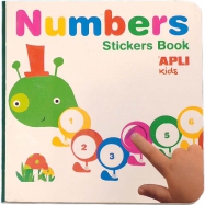 A flashcard book for children to learn numbers.