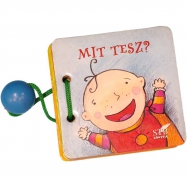 Baby book with toy ball