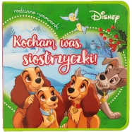 Disney series, children's EVA book, I love you, sisters.