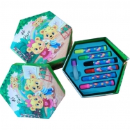 Multi-Tool Children's Art Gift Sets (Available in Square and Hexagon Shapes)