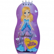 Kids' Shaped Coloring Book with Colored Paper, Stickers, and Shape Cards